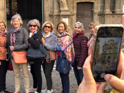 turistas pamplona